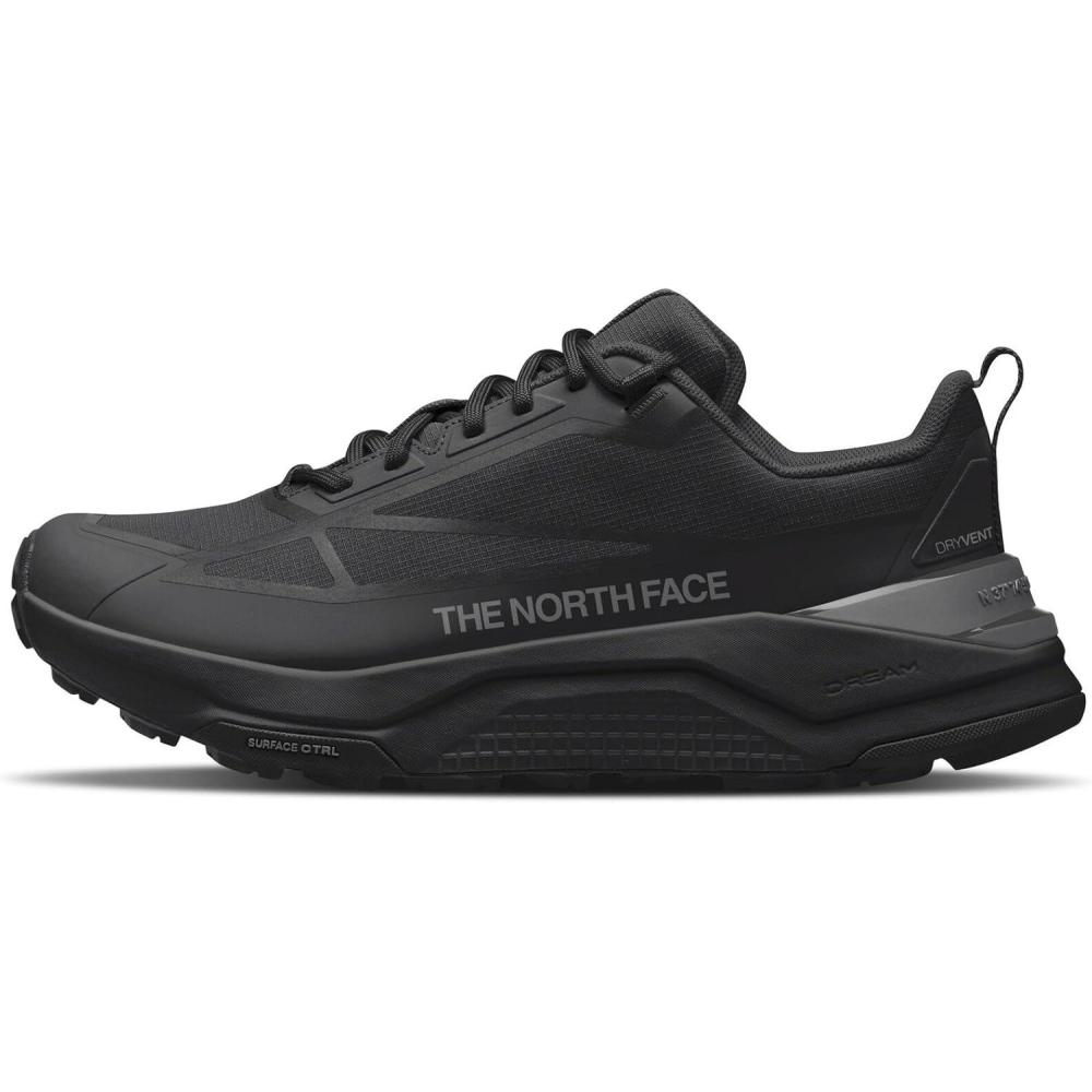 imageThe North Face Mens Fastpack Waterproof Hiking Shoe Highly Cushioned Rubber Outsole 5mm LugsTnf BlackTnf Black