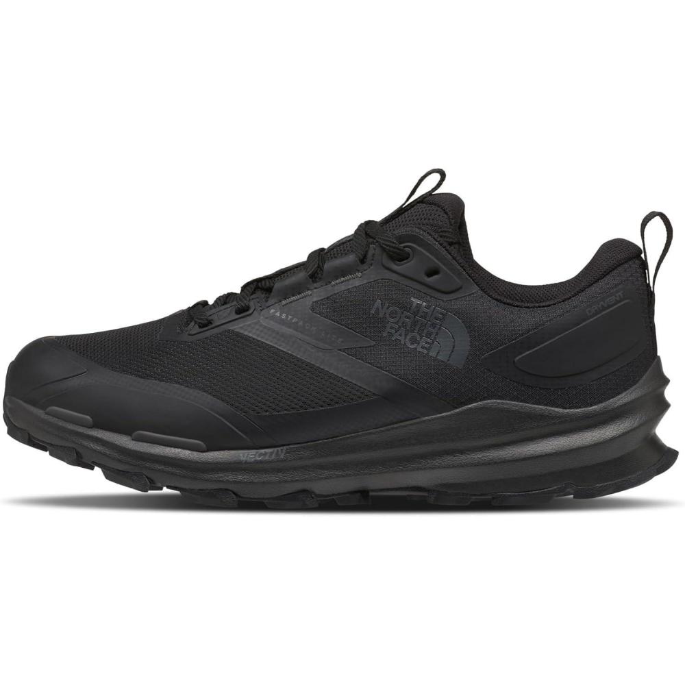 imageThe North Face Mens Vectiv Fastpack Lite Waterproof Hiking Shoe Abrasion ResistantTnf BlackAnthracite Grey
