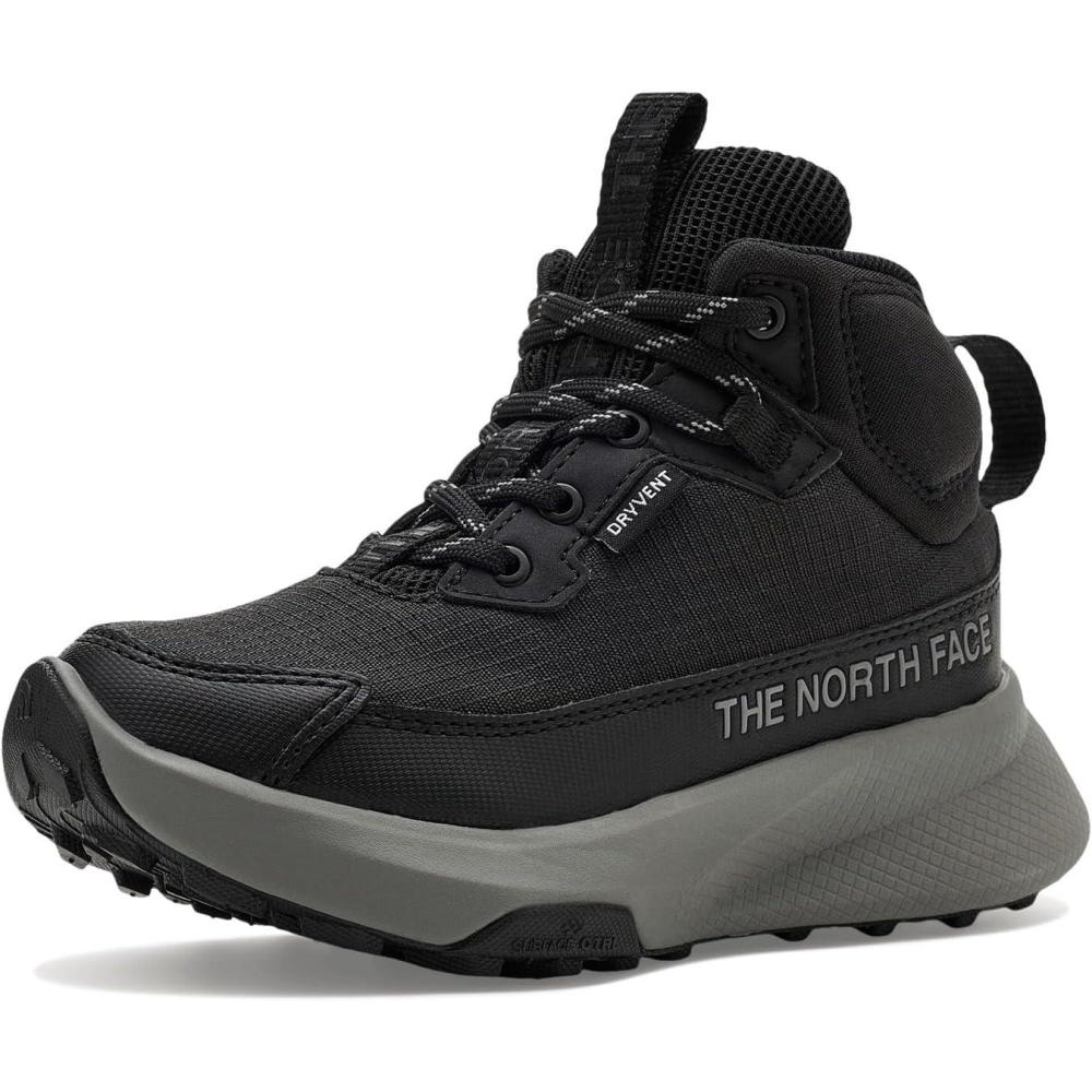 imageThe North Face unisexchild Fastpack II Hiker Mid Waterproof Hiking Shoe Highly Cushioned Abrasion ResistantTnf BlackConcrete