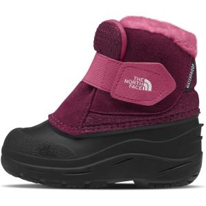 THE NORTH FACE Kids’ Alpenglow II Insulated Snow Boot | Waterproof Construction & Durable Rubber Outsole(Boysenberry/Tnf Black)