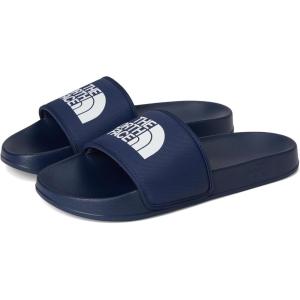 THE NORTH FACE Men’s Base Camp Slide III Sandal | Highly Cushioned, Durable TPU Strap & Rubber Outsole(Summit Navy/Tnf White)