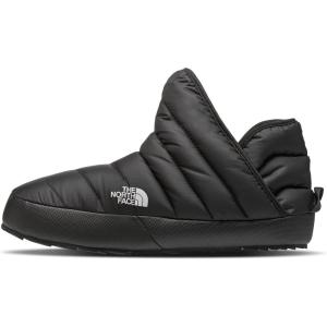 THE NORTH FACE Women’s Thermoball Traction Winter Bootie | Insulated & Water Repellent, Rubber Outsole(Tnf Black/Tnf White)