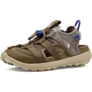The North Face Kids’ Explore Camp Shandal – Kids’ Hiking Sandal for Boys’ & Girls'(Cedar/Tnf Blue)