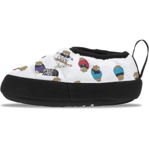 The North Face unisex-baby Tent Mule Slipper – Insulated Toddler Shoes for Boys & Girls(Nuptse Bears Print Multi/Tnf Black)