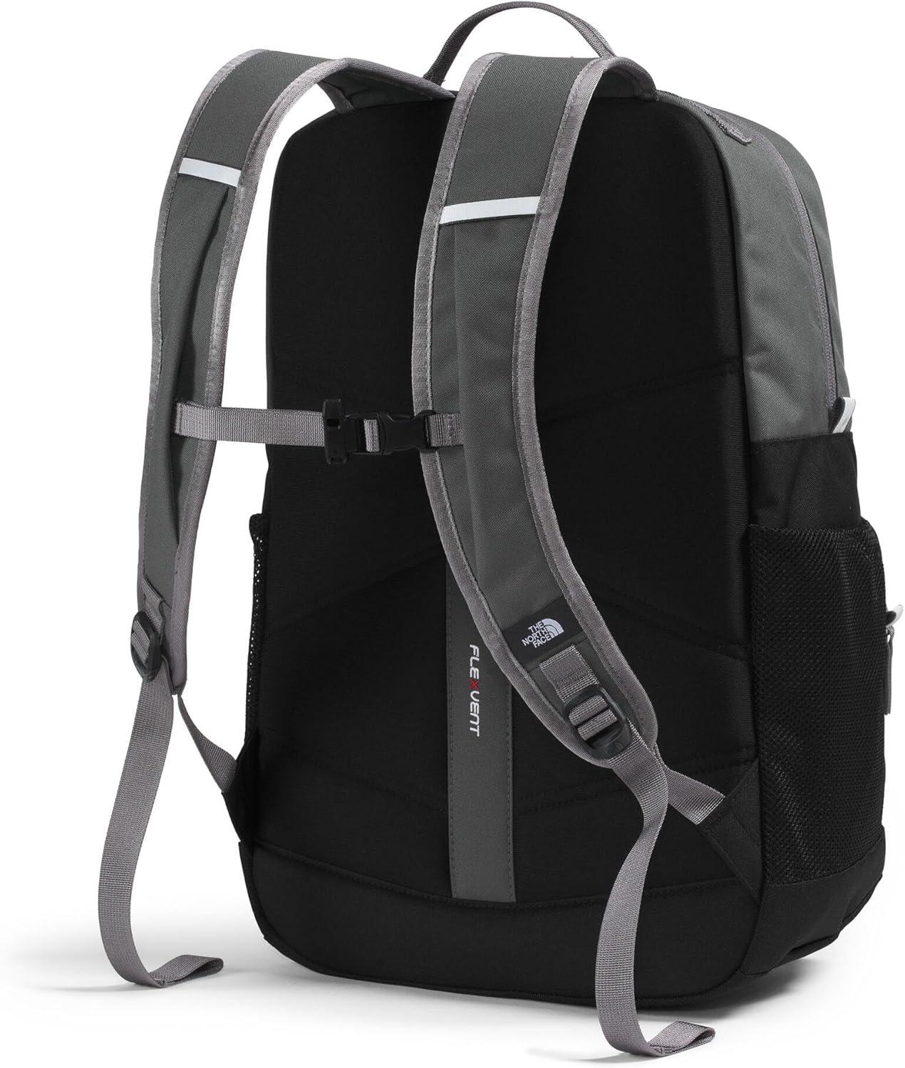 imageThe North Face Teen Chuckwalla Daypack Travel Backpack Laptop Sleeve Reflective Safety Details Adjustable Strap Anthracite GreyTNF Black One SizeAnthracite GreyTnf Black