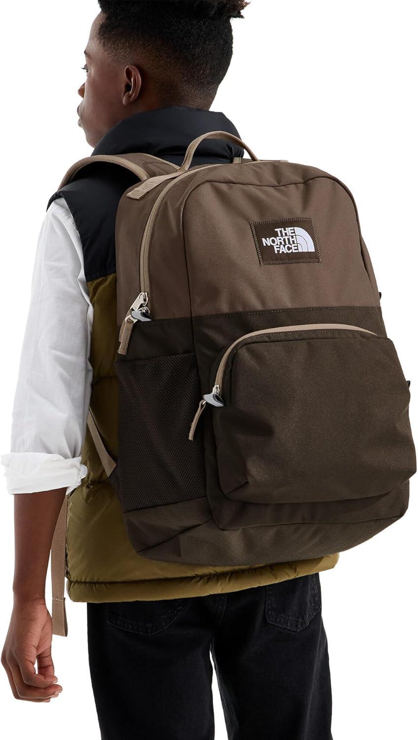 imageThe North Face Teen Chuckwalla Daypack Travel Backpack Laptop Sleeve Reflective Safety Details Adjustable Strap Anthracite GreyTNF Black One SizeDark ChestnutSmokey BrownGarnet