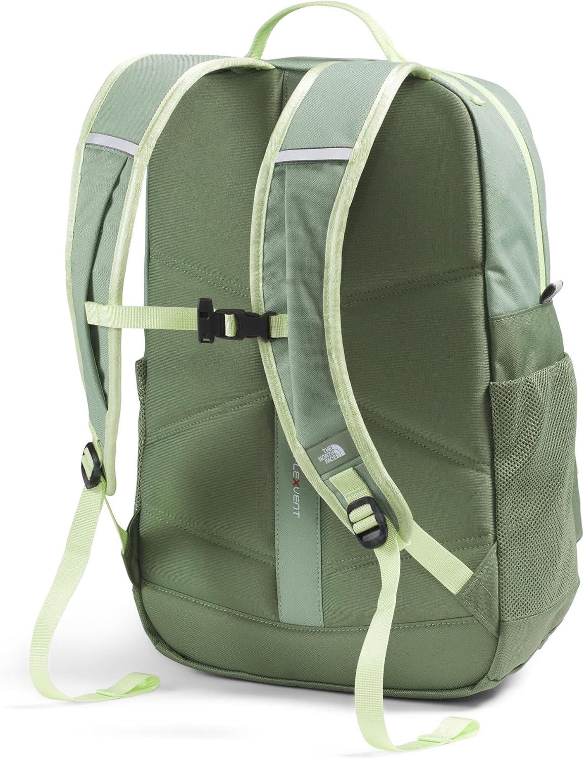 imageThe North Face Teen Chuckwalla Daypack Travel Backpack Laptop Sleeve Reflective Safety Details Adjustable Strap Anthracite GreyTNF Black One SizeSlate MossBark Mist