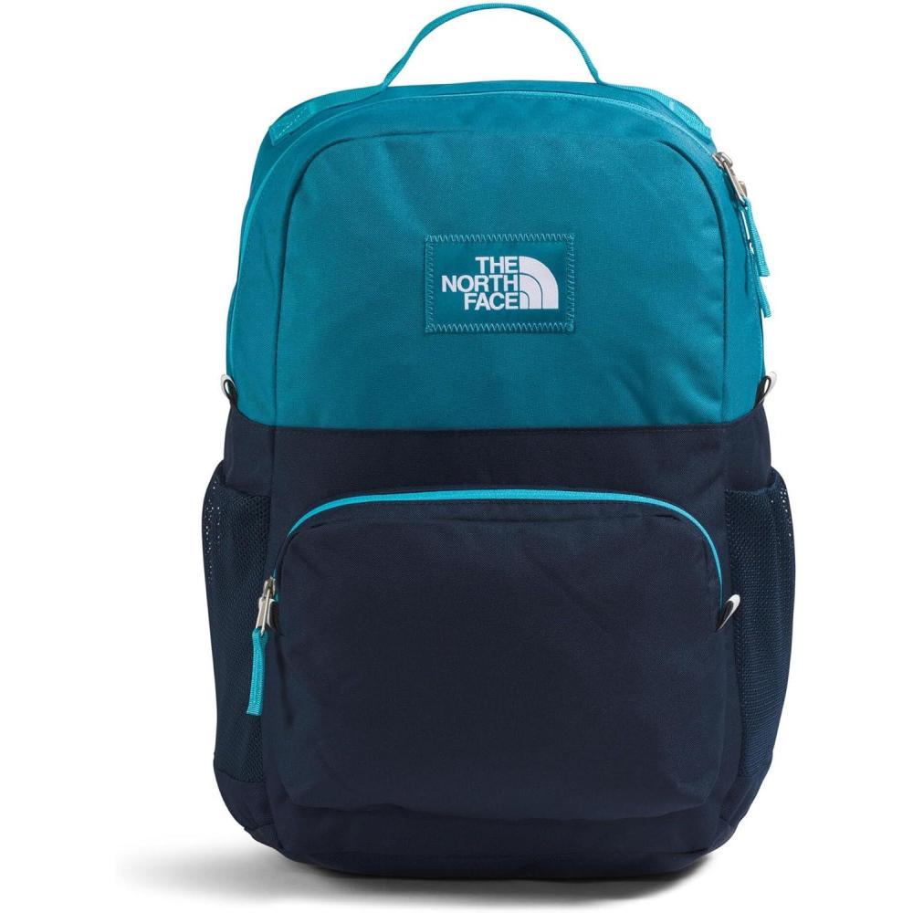 imageThe North Face Teen Chuckwalla Daypack  Travel Backpack Laptop Sleeve Reflective Safety Details Adjustable Strap Anthracite GreyTNF Black One SizeDusk BlueSummit Navy