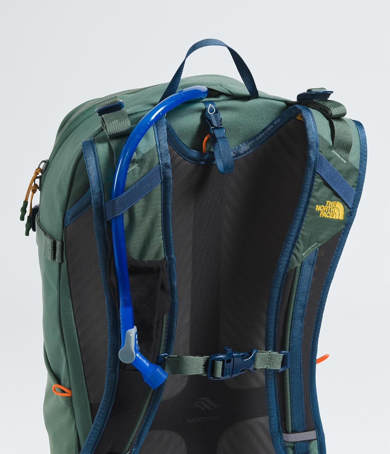 image:imageThe North Face Basin 24 Liter Technical Daypack with Rain Cover Unisex Hiking Pole Attachment Compression Straps Estate BlueTNF Blue One SizeDuck GreenShady Blue