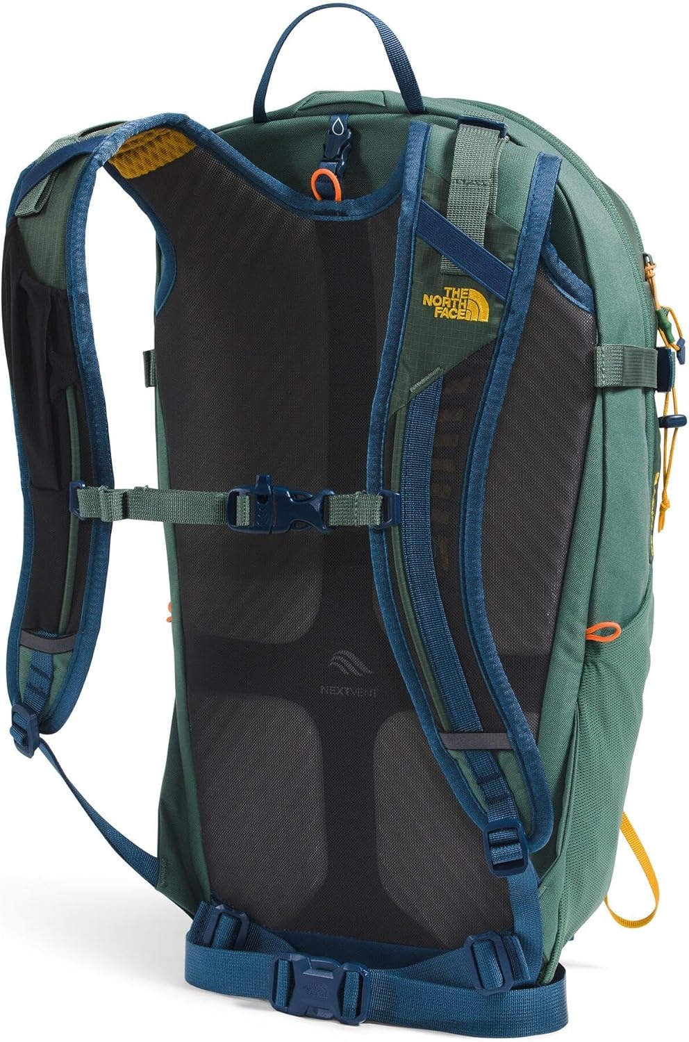 image:imageThe North Face Basin 24 Liter Technical Daypack with Rain Cover Unisex Hiking Pole Attachment Compression Straps Estate BlueTNF Blue One SizeDuck GreenShady Blue