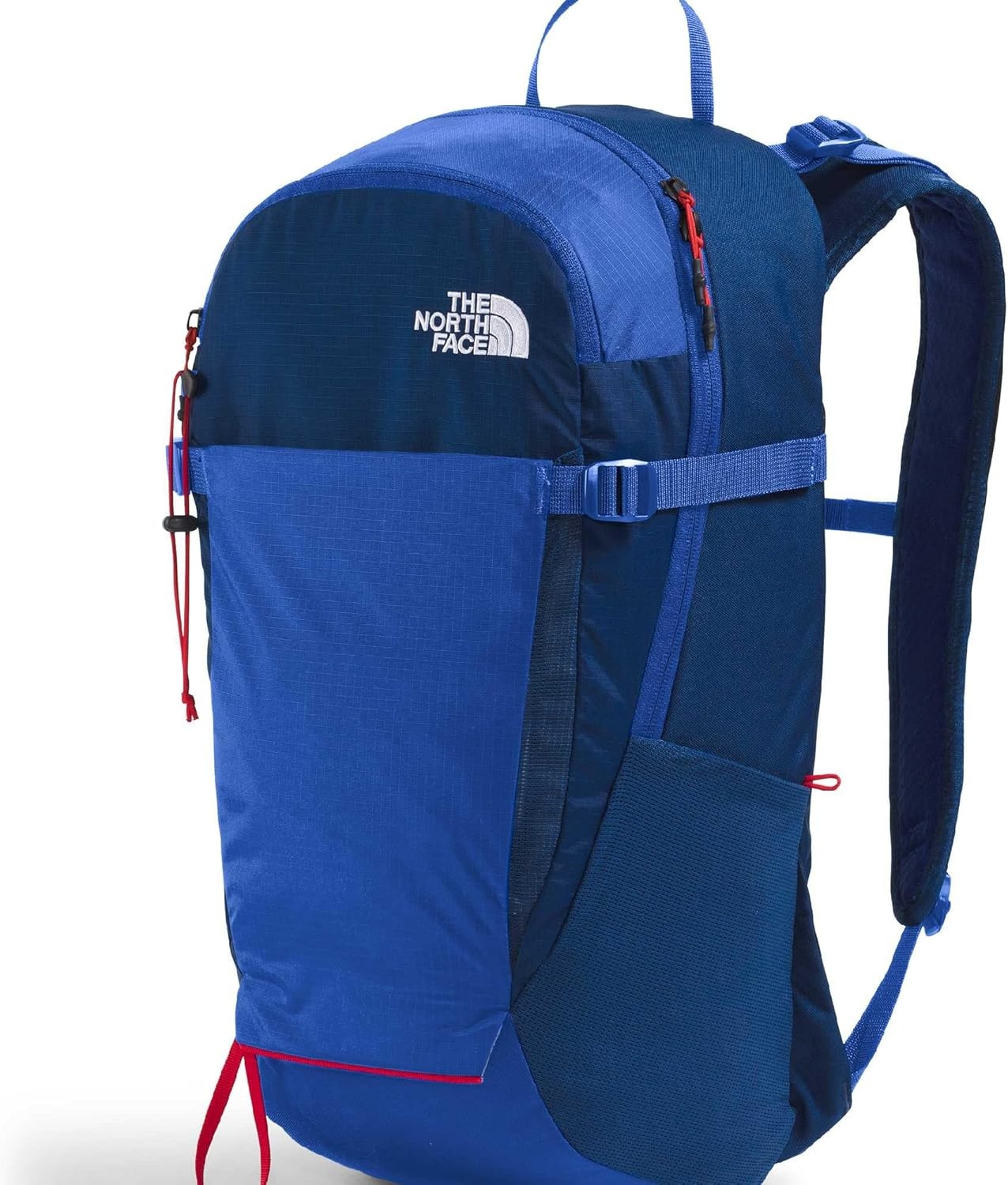 image:imageThe North Face Basin 24 Liter Technical Daypack with Rain Cover Unisex Hiking Pole Attachment Compression Straps Estate BlueTNF Blue One SizeEstate BlueTnf Blue