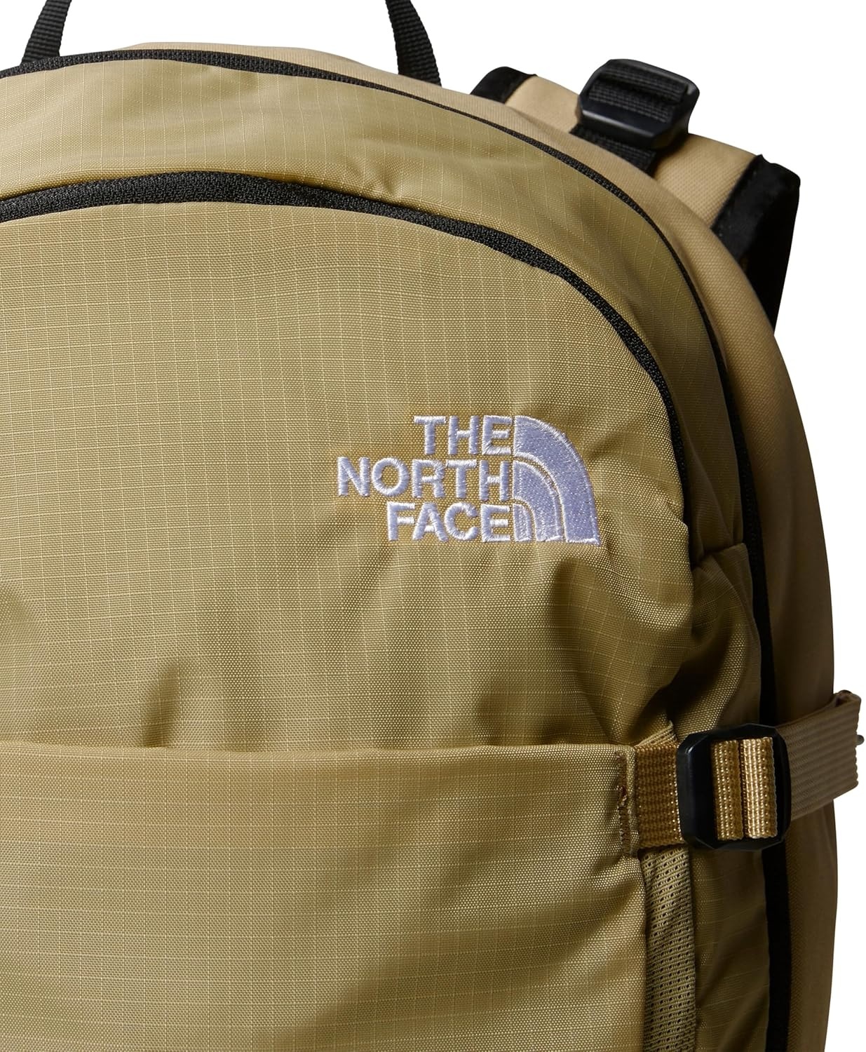 image:imageThe North Face Basin 24 Liter Technical Daypack with Rain Cover Unisex Hiking Pole Attachment Compression Straps Estate BlueTNF Blue One SizeKhaki StoneDesert Rust