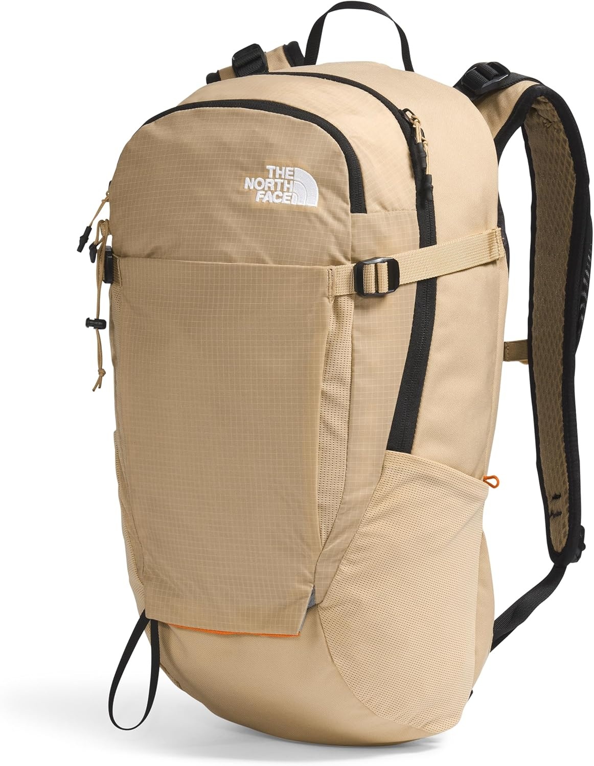 image:imageThe North Face Basin 24 Liter Technical Daypack with Rain Cover Unisex Hiking Pole Attachment Compression Straps Estate BlueTNF Blue One SizeKhaki StoneDesert Rust