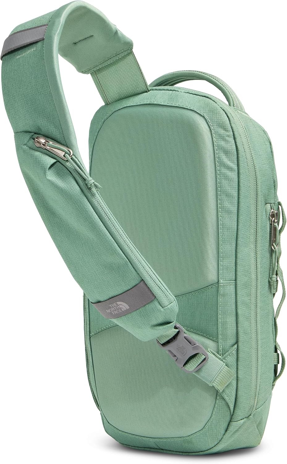 image:imageTHE NORTH FACE Borealis SIing Bag Crossbody Adjustable Strap Water Repellent Finish Multiple Compartments Tablet SleeveSlate Moss Dark HeatherSlate Moss