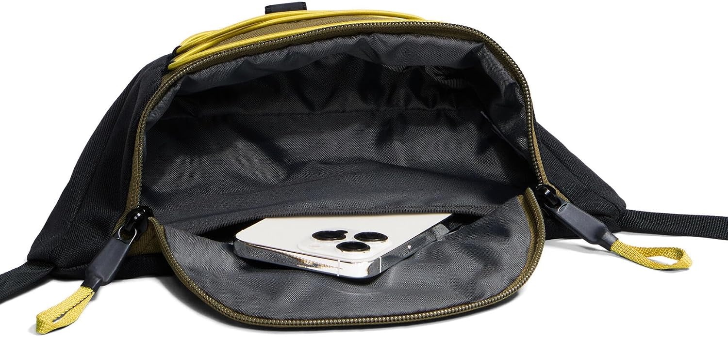 image:imageTHE NORTH FACE Jester Lumbar Pack Fanny Pack With Water Repellent Finish 22 Liters Crossbody Adjustable StrapCaraway SeedTNF BlackPigment Yellow