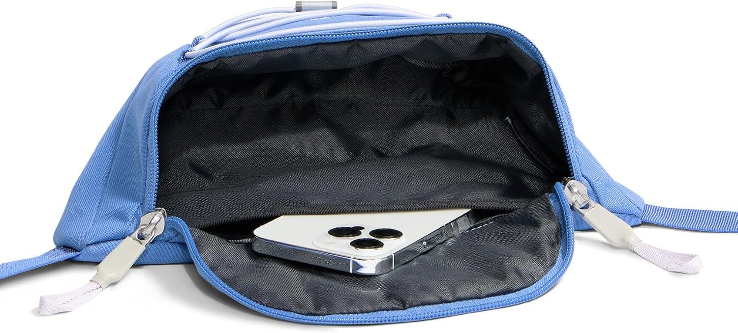 image:imageTHE NORTH FACE Jester Lumbar Pack Fanny Pack With Water Repellent Finish 22 Liters Crossbody Adjustable StrapIndigo WonderIce LilacTNF White