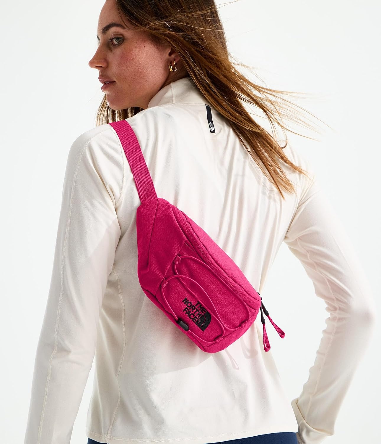 image:imageTHE NORTH FACE Jester Lumbar Pack Fanny Pack With Water Repellent Finish 22 Liters Crossbody Adjustable StrapLali Guran Dark HeatherLali Guran