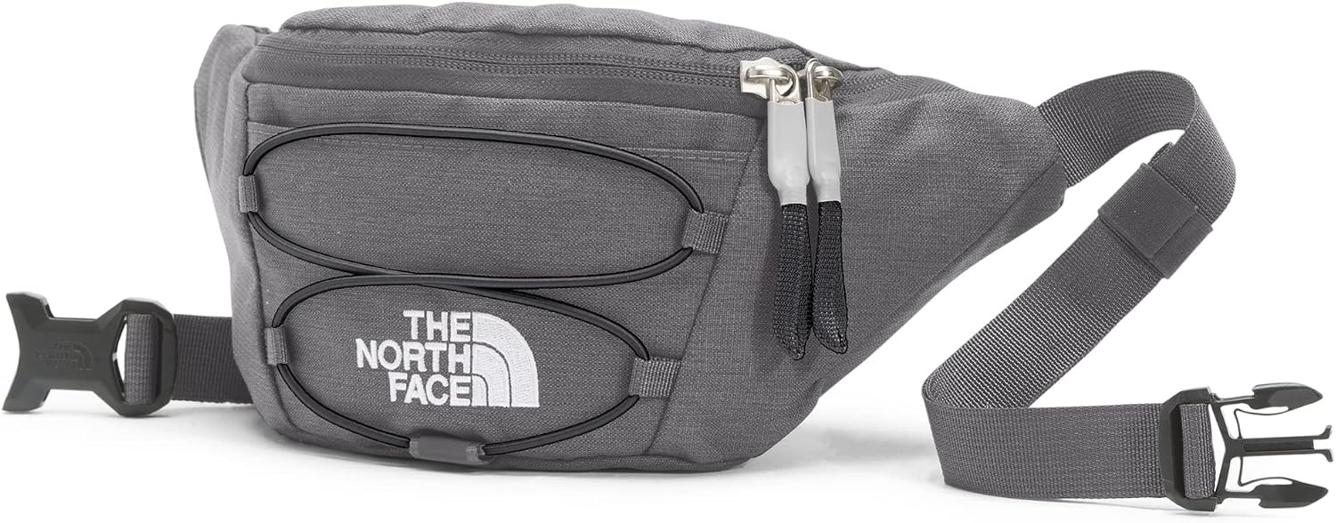 image:imageTHE NORTH FACE Jester Lumbar Pack Fanny Pack With Water Repellent Finish 22 Liters Crossbody Adjustable StrapZinc Grey Dark HeatherAsphalt Grey