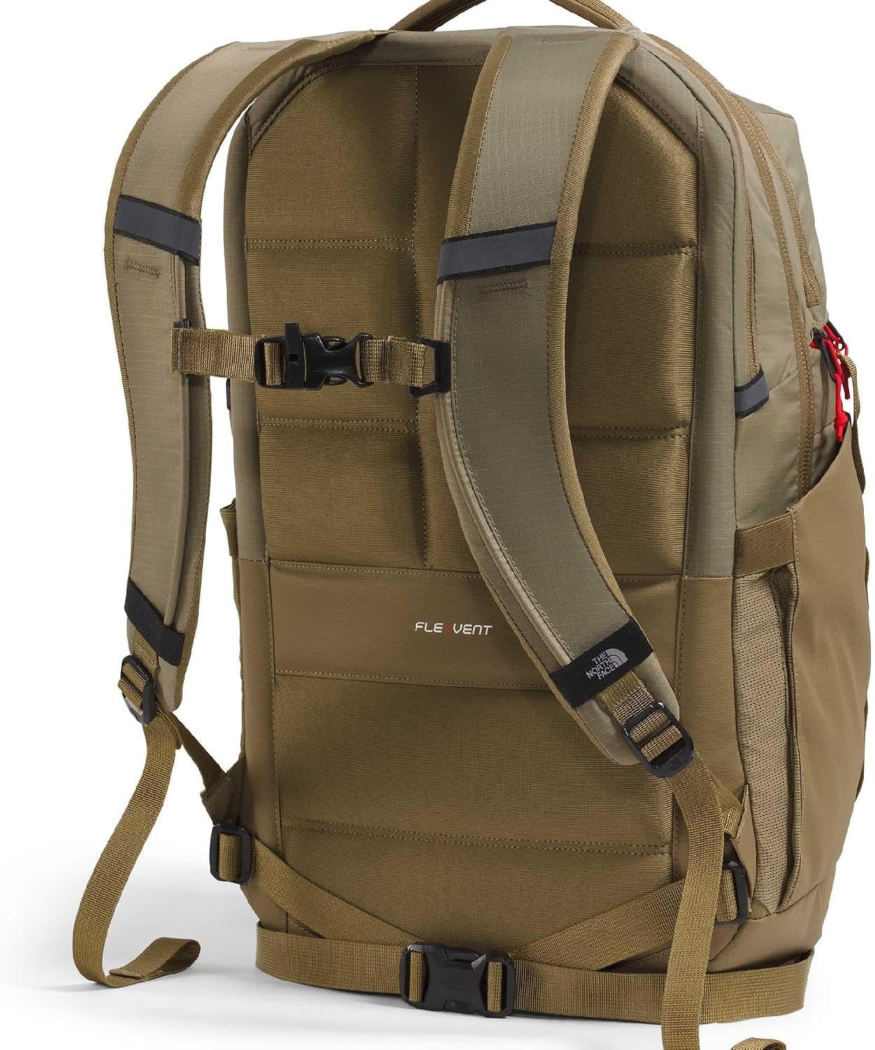 image:imageTHE NORTH FACE Surge Commuter Laptop Backpack Daypack With Water Repellent Finish 16 Laptop Sleeve Reflective DetailsCedarLava Red