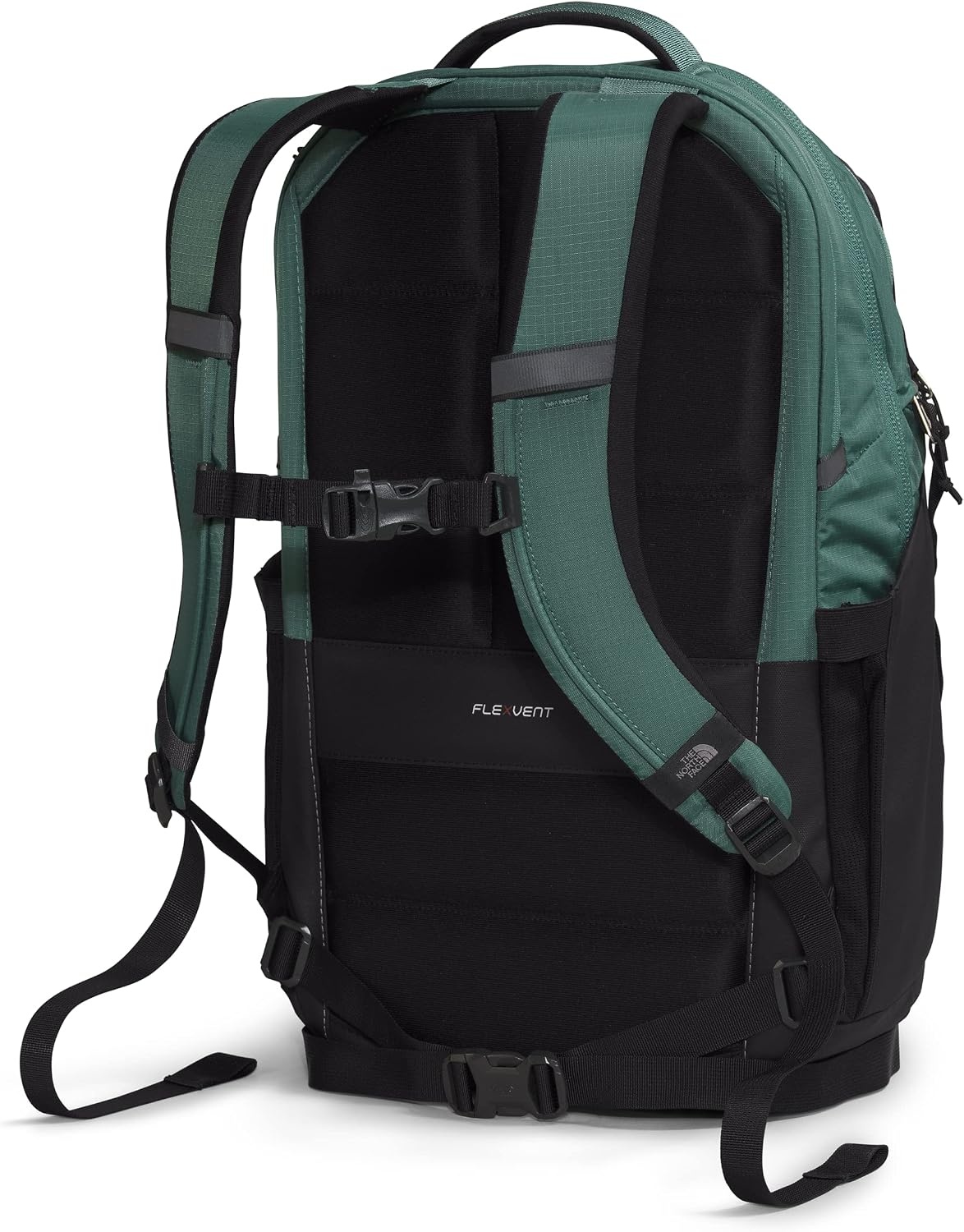 image:imageTHE NORTH FACE Surge Commuter Laptop Backpack Daypack With Water Repellent Finish 16 Laptop Sleeve Reflective DetailsDark SageTnf Black