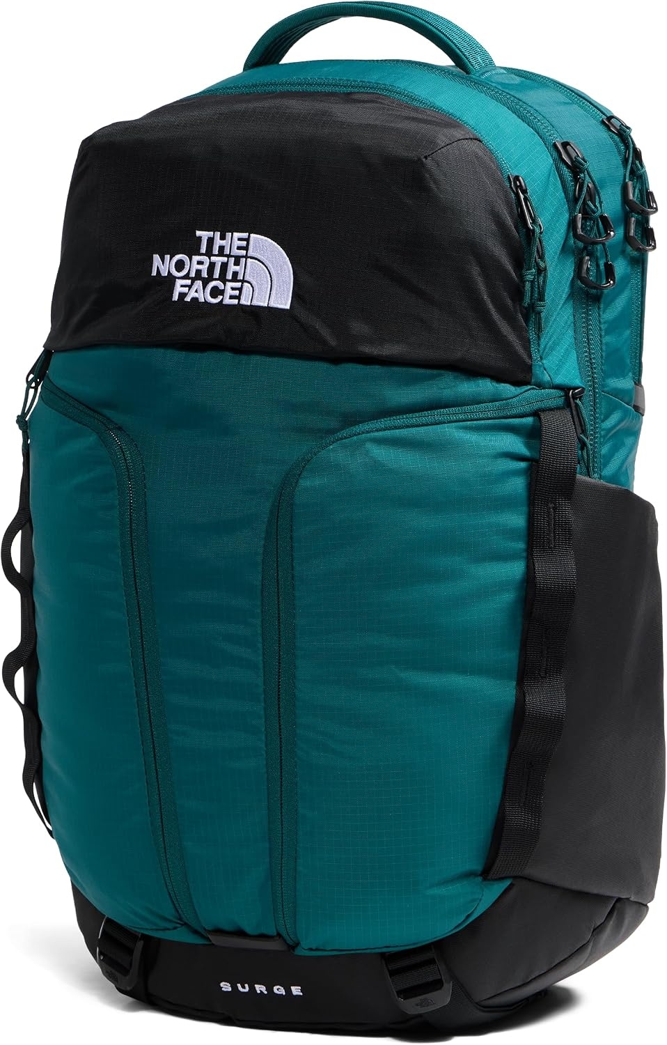 image:imageTHE NORTH FACE Surge Commuter Laptop Backpack Daypack With Water Repellent Finish 16 Laptop Sleeve Reflective DetailsPacific TealTnf Black