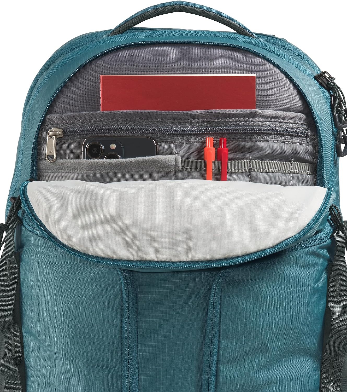 image:imageTHE NORTH FACE Surge Commuter Laptop Backpack Daypack With Water Repellent Finish 16 Laptop Sleeve Reflective DetailsSpaceAnthracite Grey