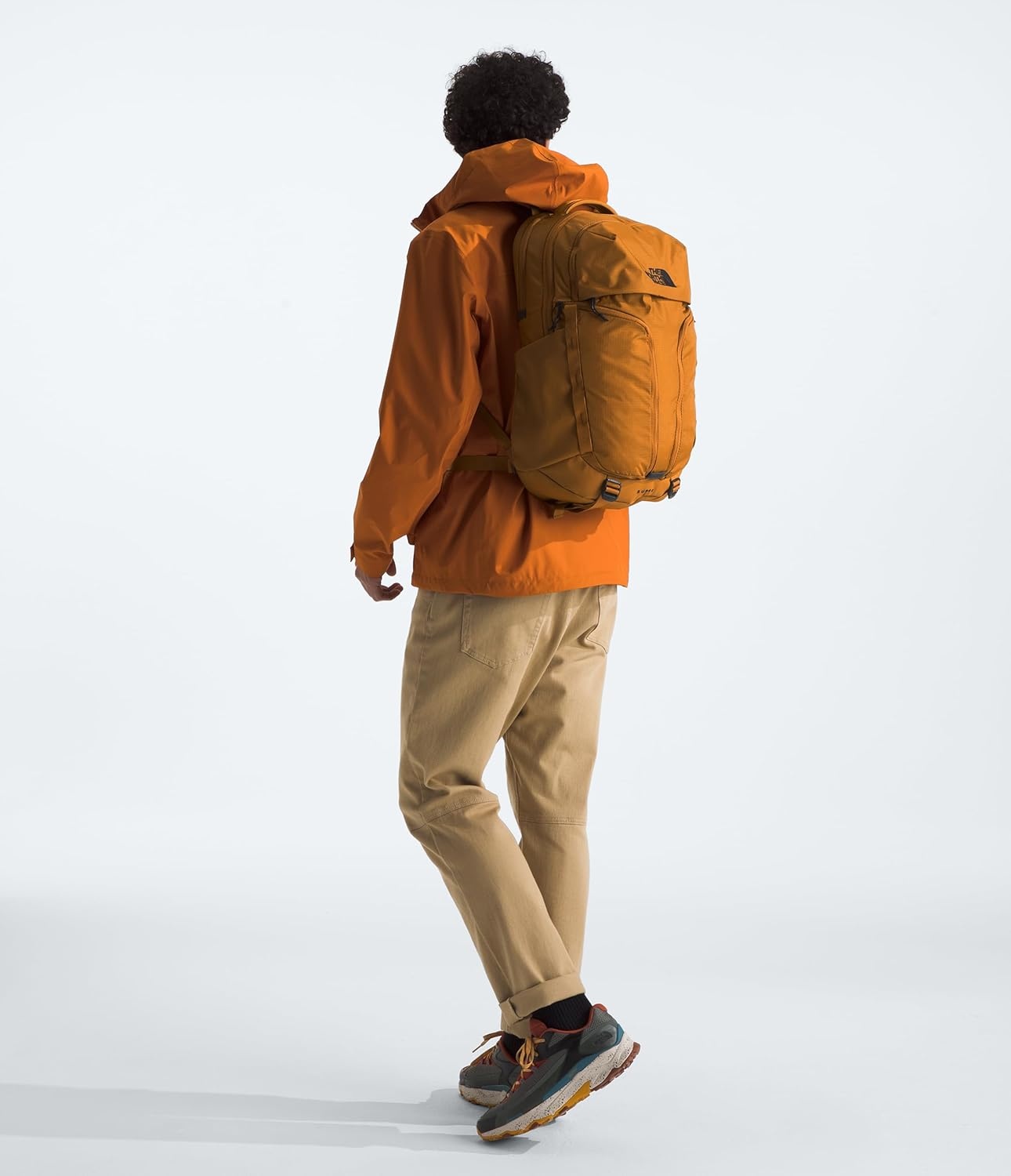 image:imageTHE NORTH FACE Surge Commuter Laptop Backpack Daypack With Water Repellent Finish 16 Laptop Sleeve Reflective DetailsTimber Tan