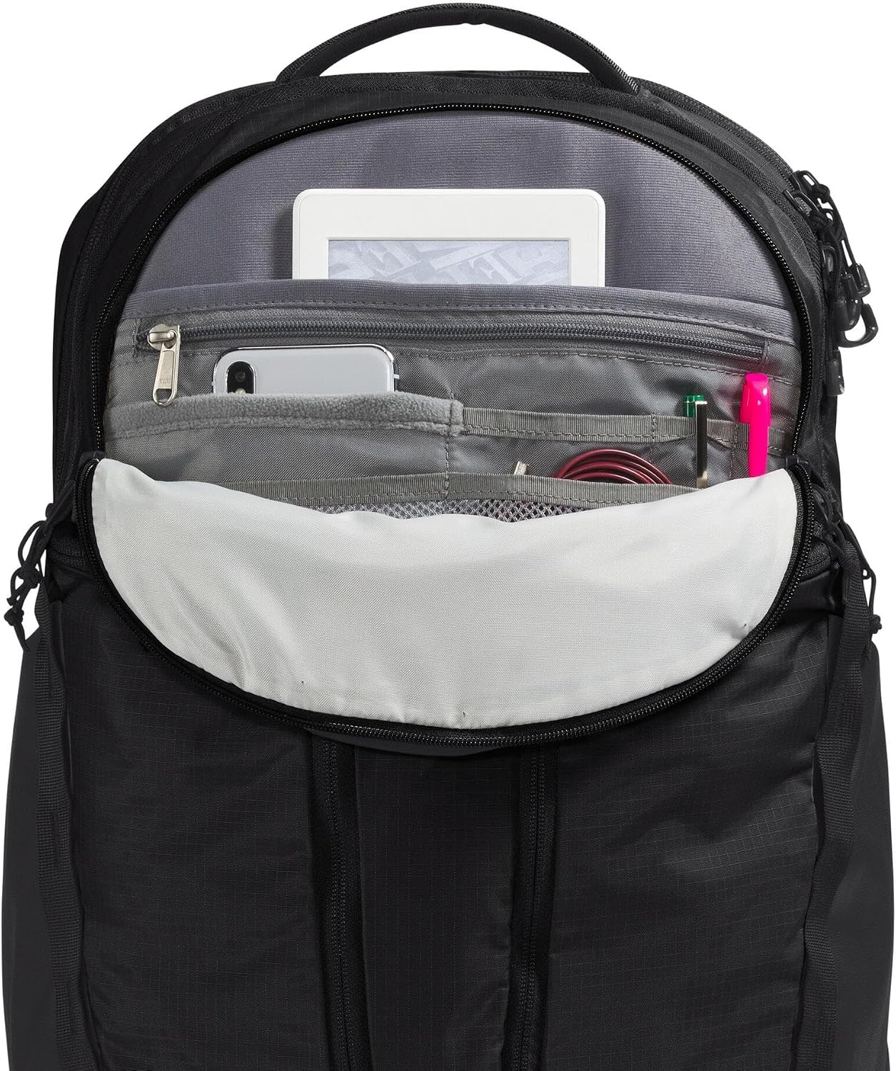 image:imageTHE NORTH FACE Surge Commuter Laptop Backpack Daypack With Water Repellent Finish 16 Laptop Sleeve Reflective DetailsTnf BlackTnf Blacknpf