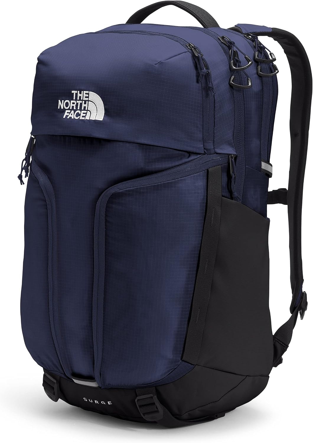 image:imageTHE NORTH FACE Surge Commuter Laptop Backpack Daypack With Water Repellent Finish 16 Laptop Sleeve Reflective DetailsTnf NavyTnf Black