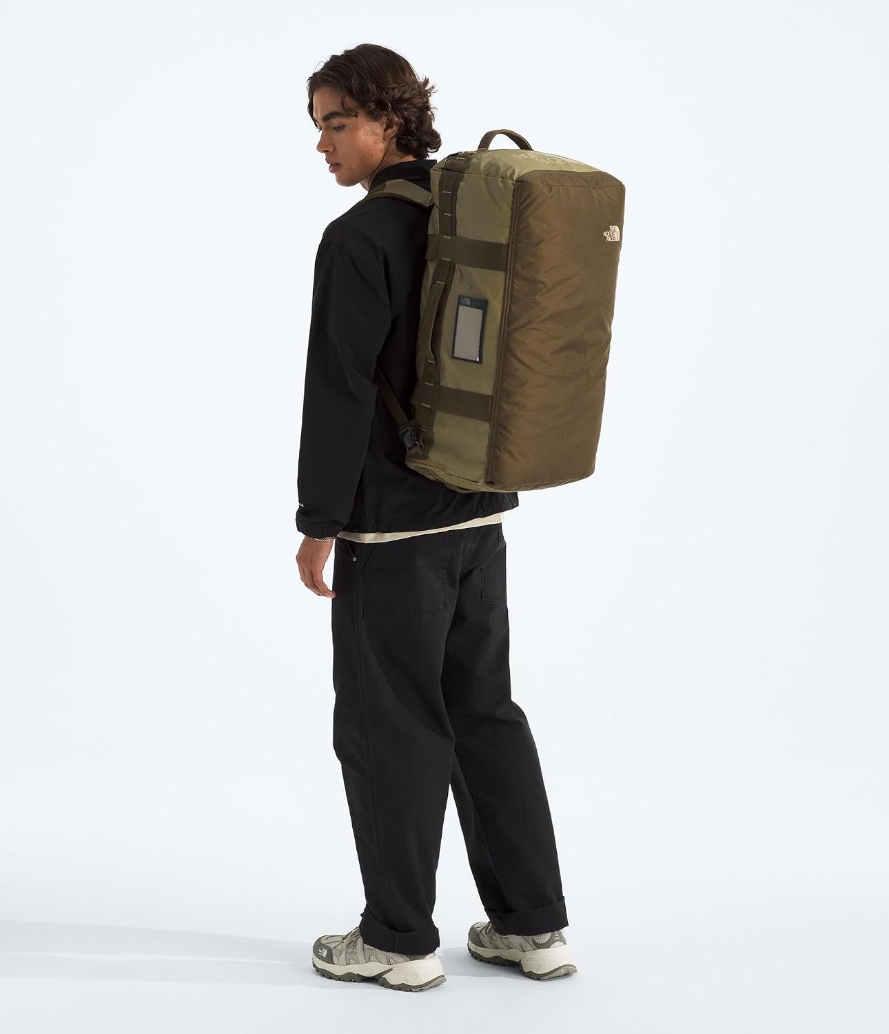 image:imageTHE North FACE Mens Base Camp Voyager 62L DuffelCedarSycamoreKhaki Stone