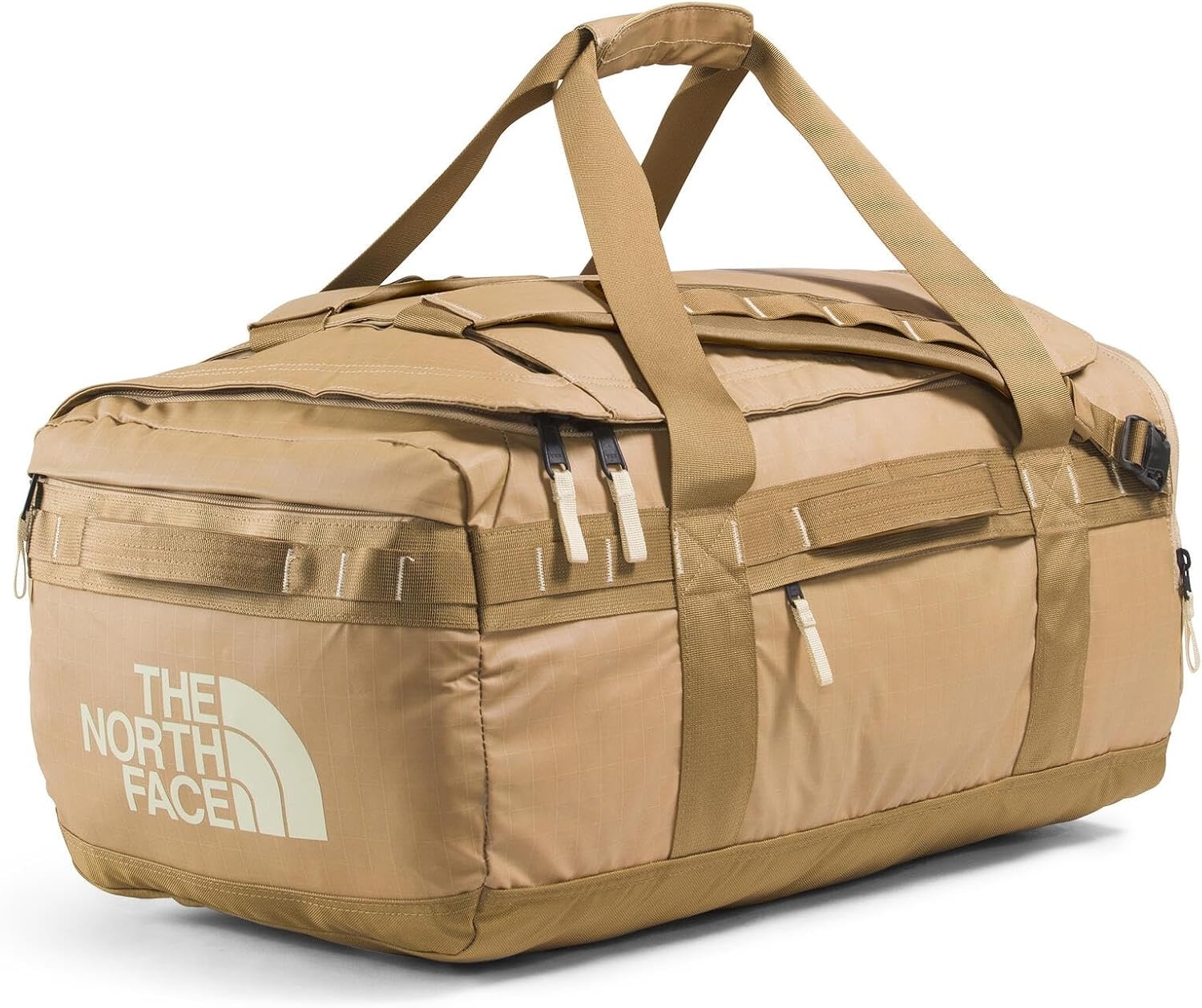 image:imageTHE North FACE Mens Base Camp Voyager 62L DuffelKhaki StoneUtility BrownDesert Stone