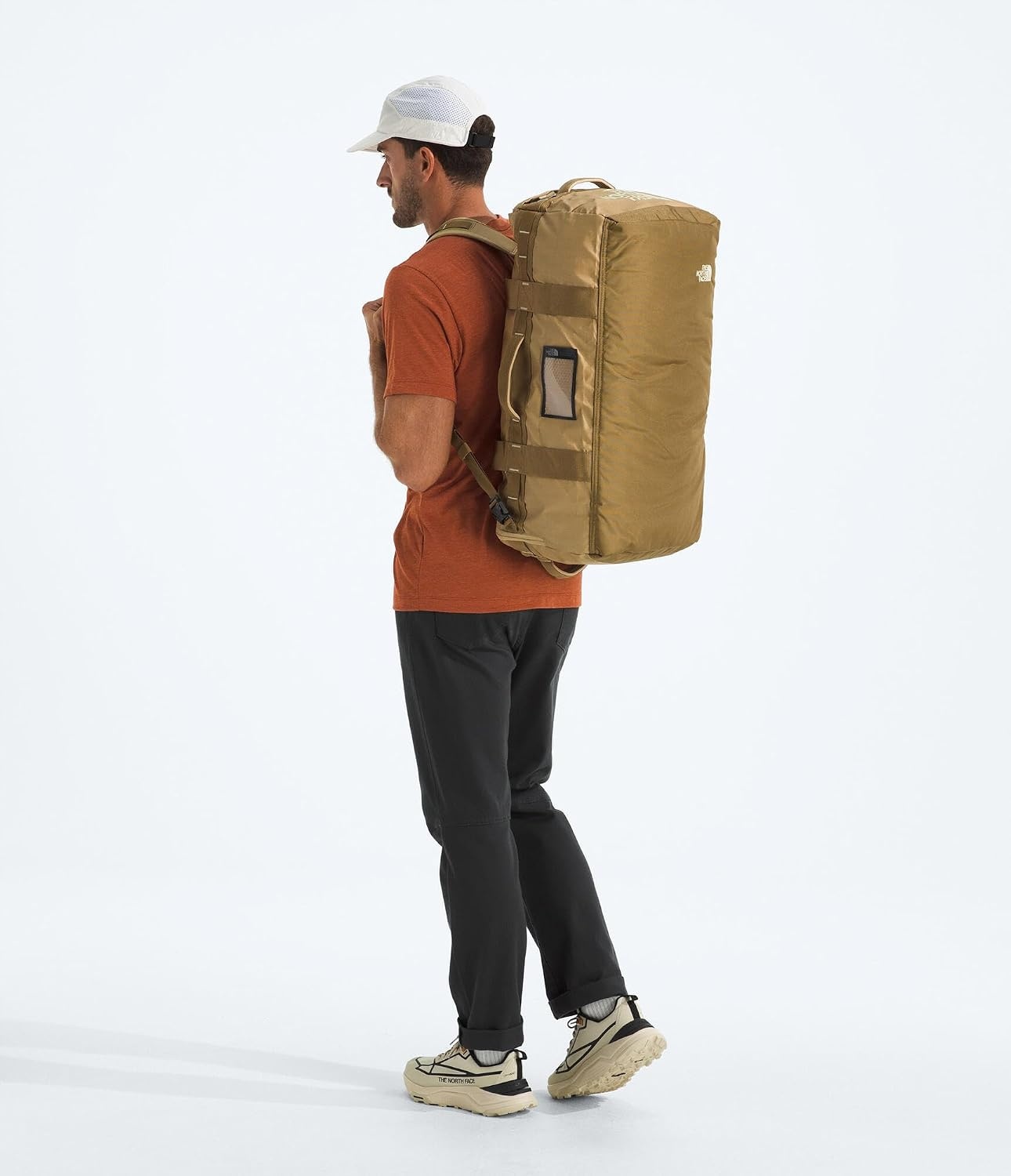 image:imageTHE North FACE Mens Base Camp Voyager 62L DuffelKhaki StoneUtility BrownDesert Stone