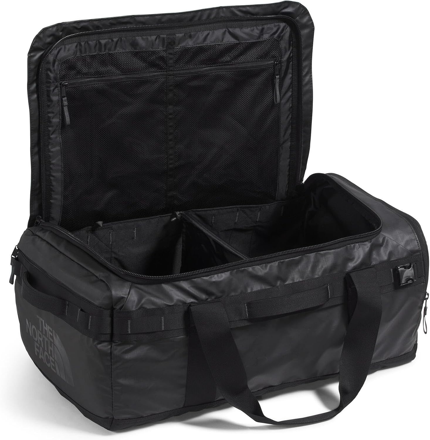 image:imageTHE North FACE Mens Base Camp Voyager 62L DuffelTNF BlackAsphalt Grey