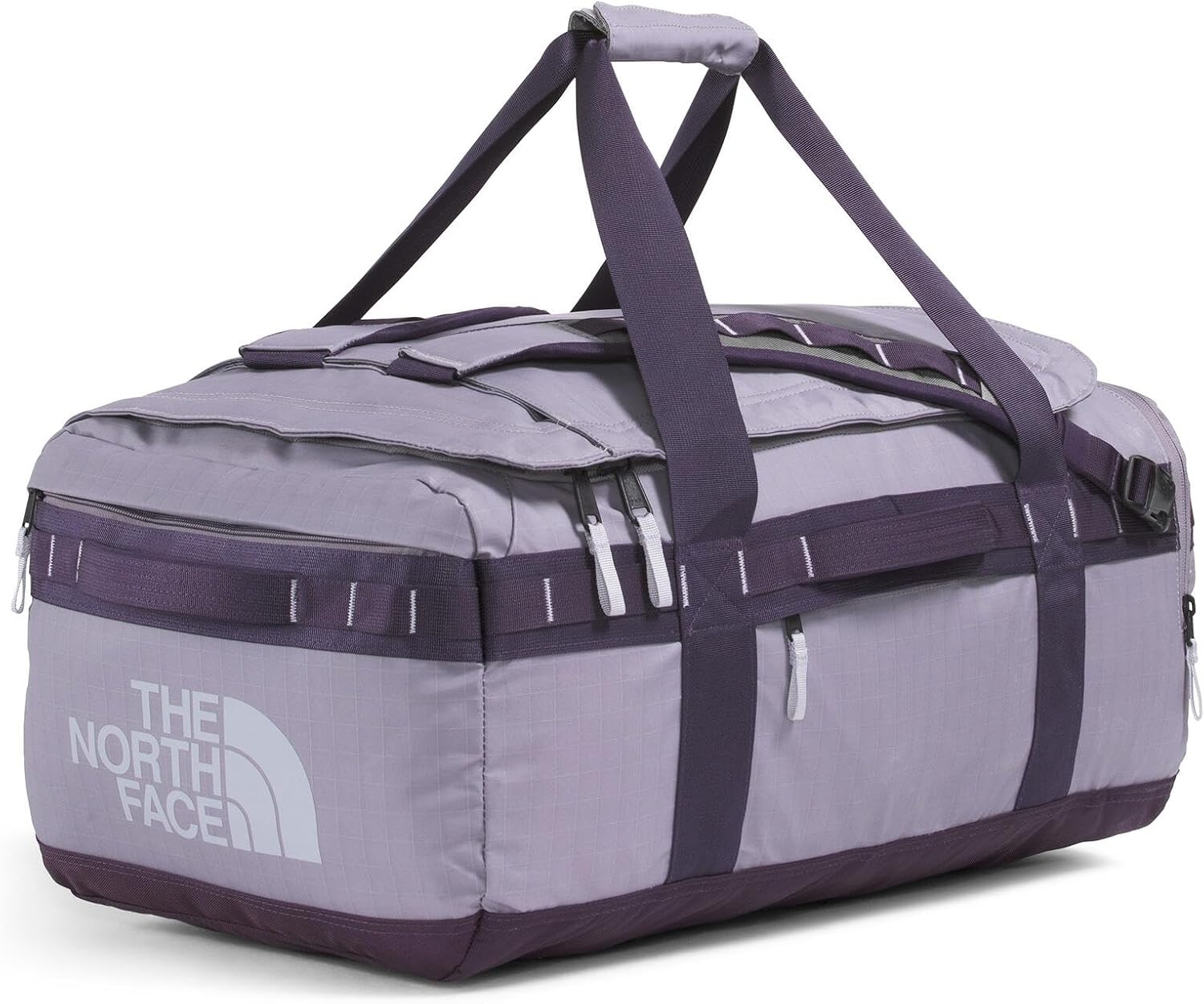 image:imageTHE North FACE Mens Base Camp Voyager 62L DuffelTranscendent GreyEndless DuskHigh Rise Grey