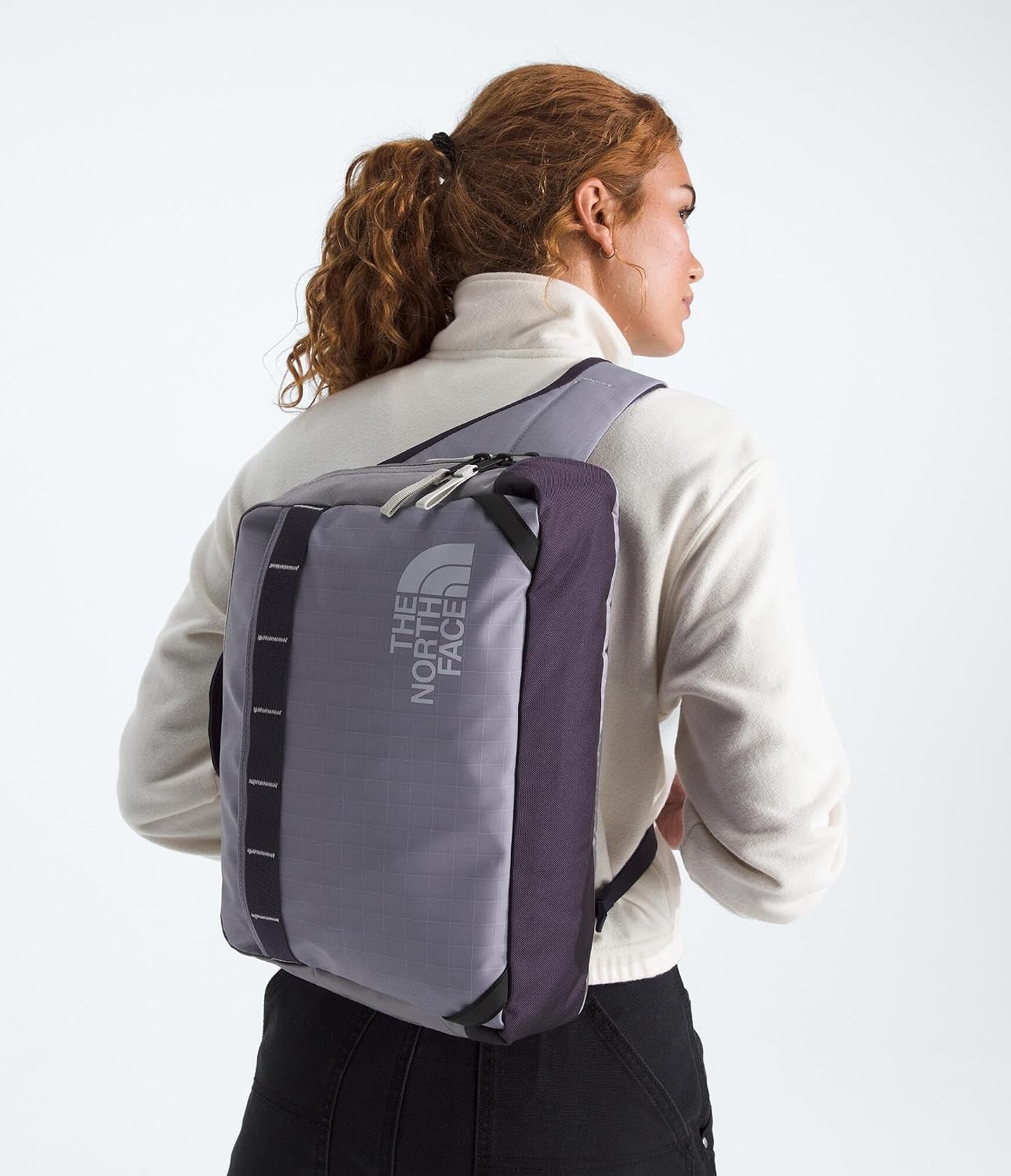 image:imageThe North Face Base Camp Voyager SlingTranscendent GreyEndless DuskHigh Rise Grey