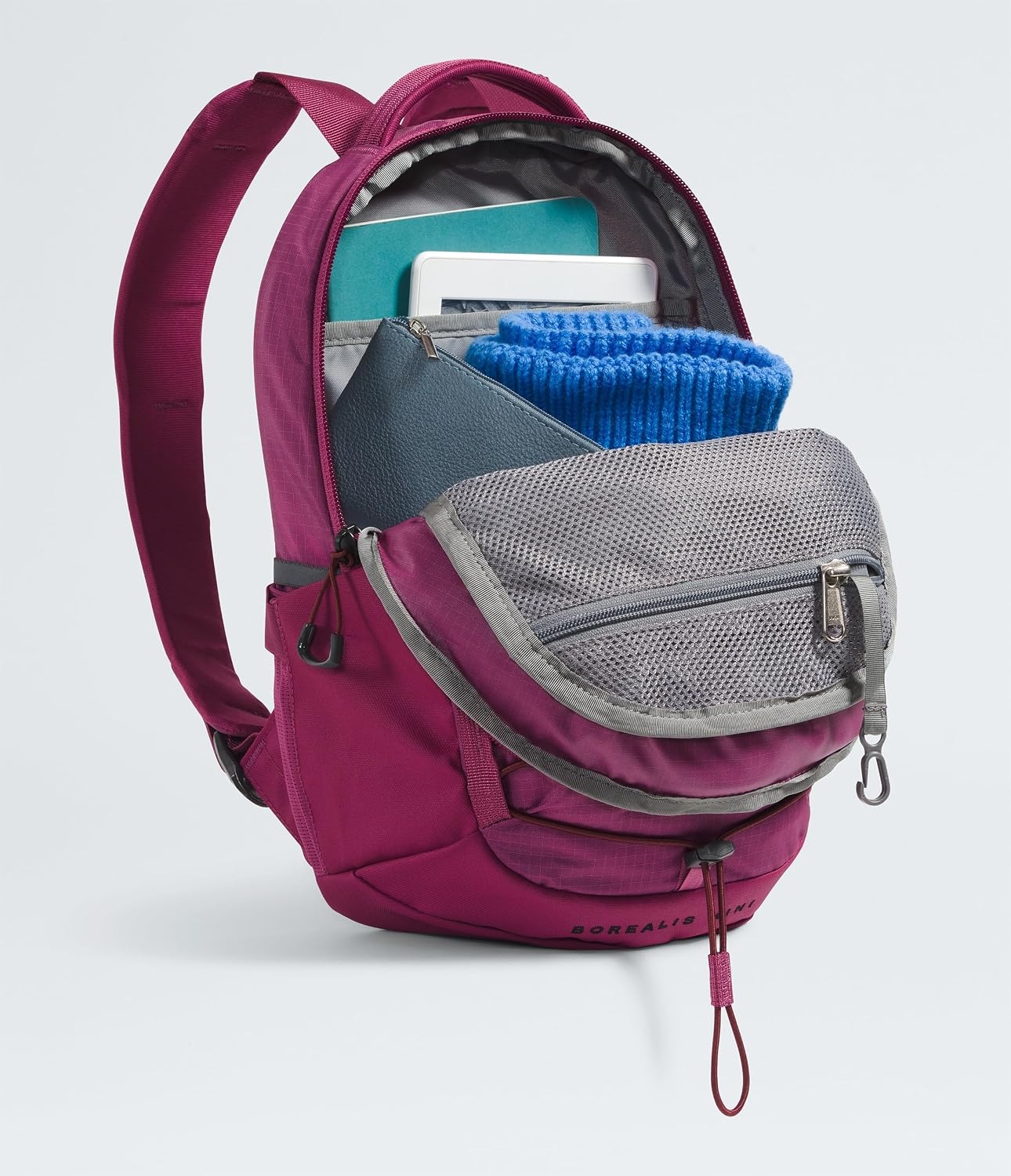 image:imageThe North Face Borealis Mini Backpack White DuneTNF Black One SizeCyber BerrySumac
