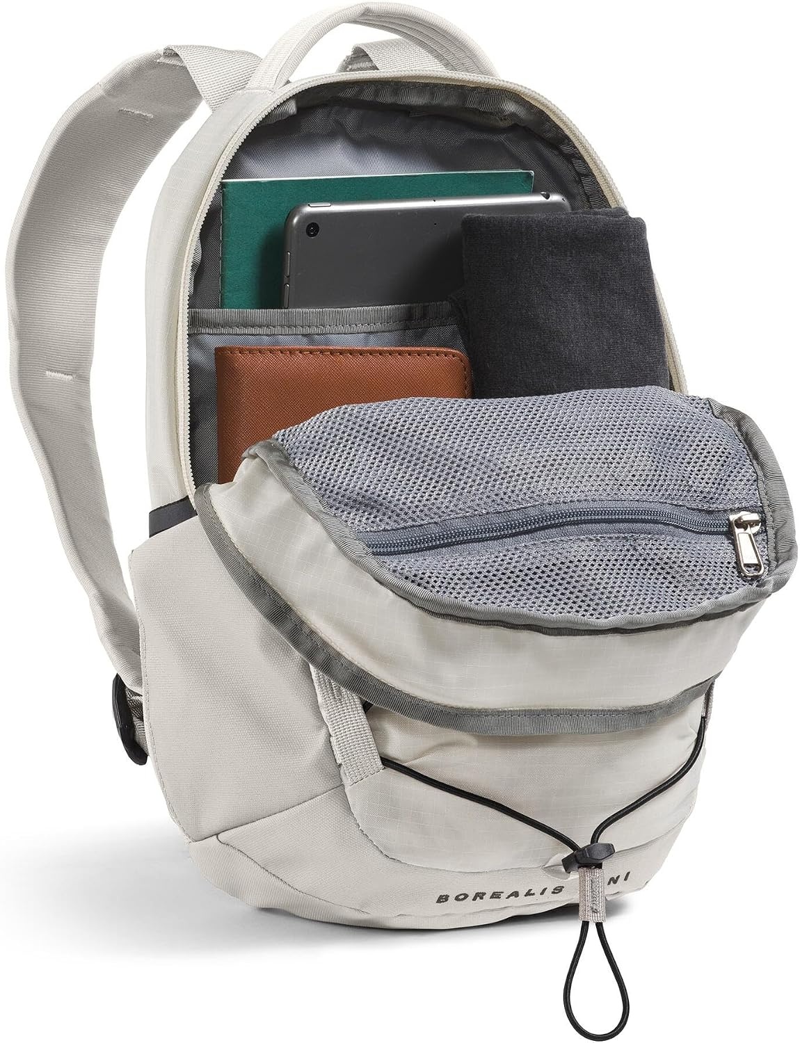 image:imageThe North Face Borealis Mini Backpack White DuneTNF Black One SizeWhite DuneTnf Black