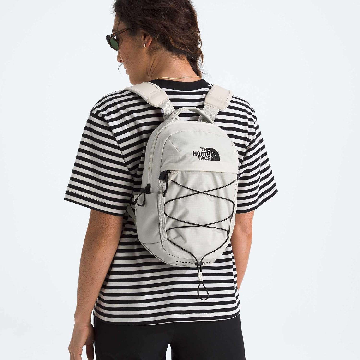 image:imageThe North Face Borealis Mini Backpack White DuneTNF Black One SizeWhite DuneTnf Black