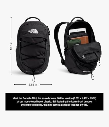 image:imageThe North Face Borealis Mini Backpack White DuneTNF Black One SizeWhite DuneTnf Black
