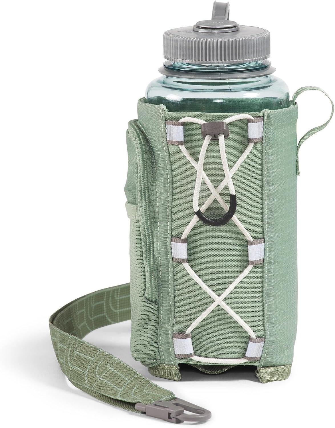 image:imageThe North Face Borealis Water Bottle Holder Adjustable Strap WaterRepellent Finish External Pocket with Key Hook Pale Plum Light HeatherPale Plum One SizeSlate MossBark Mist