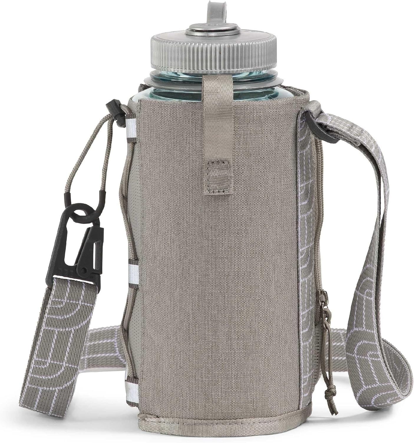 image:imageThe North Face Borealis Water Bottle Holder Adjustable Strap WaterRepellent Finish External Pocket with Key Hook Pale Plum Light HeatherPale Plum One SizeStone Slab Light HeatherStone Slab