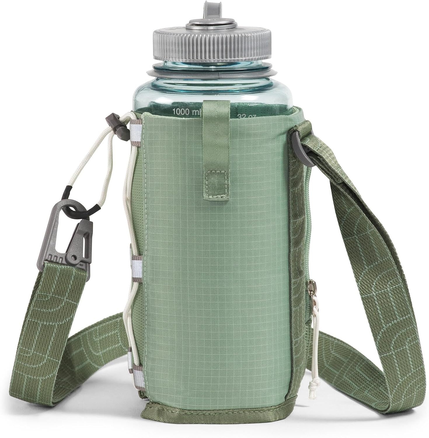 image:imageThe North Face Borealis Water Bottle Holder Adjustable Strap WaterRepellent Finish External Pocket with Key Hook Pale Plum Light HeatherPale Plum One SizeSlate MossBark Mist