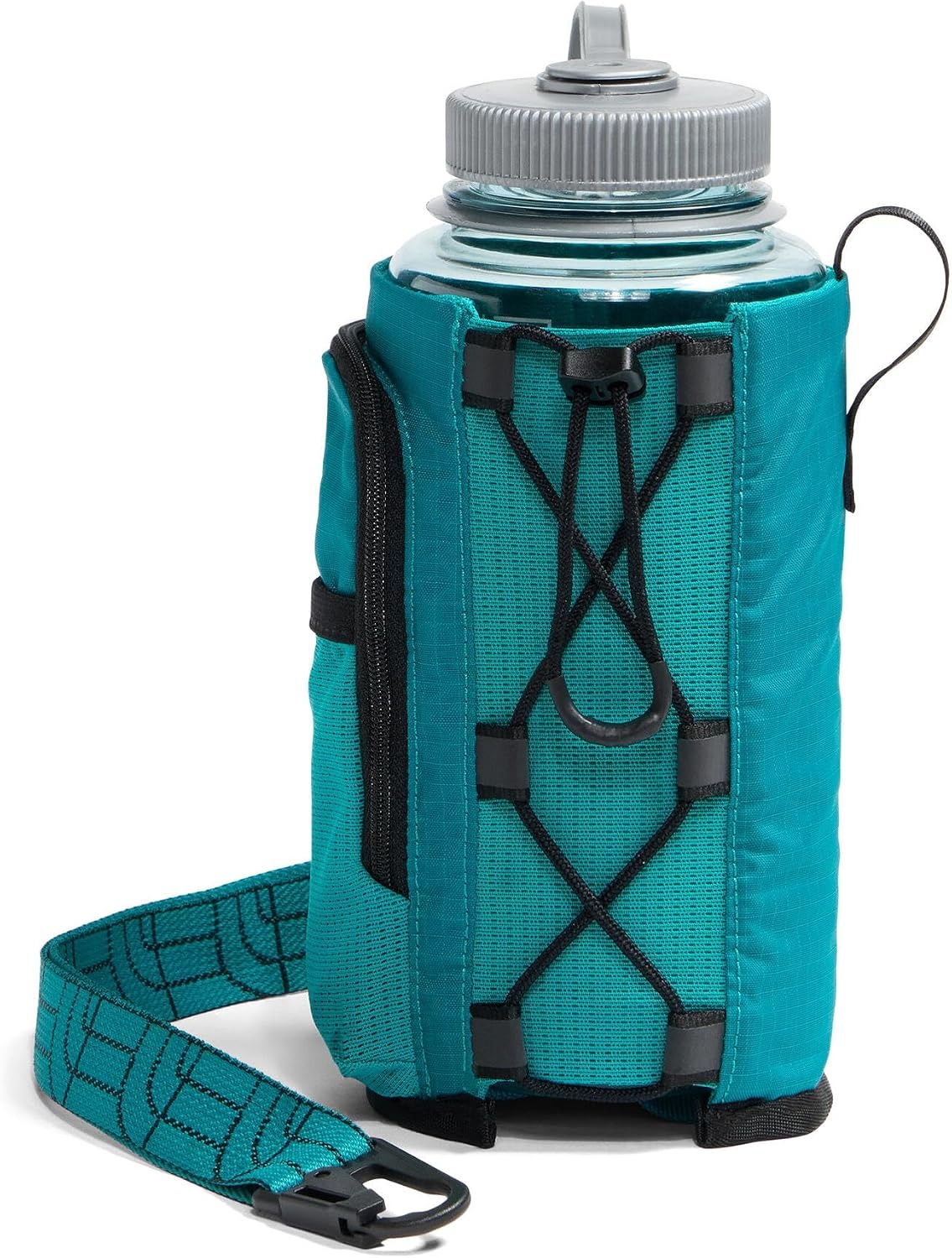 image:imageThe North Face Borealis Water Bottle Holder Adjustable Strap WaterRepellent Finish External Pocket with Key Hook Pale Plum Light HeatherPale Plum One SizeRestorative TealTNF Black