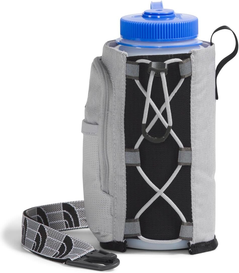 image:imageThe North Face Borealis Water Bottle Holder Adjustable Strap WaterRepellent Finish External Pocket with Key Hook Pale Plum Light HeatherPale Plum One SizeMeld Grey Dark HeatherTnf Blacknpf