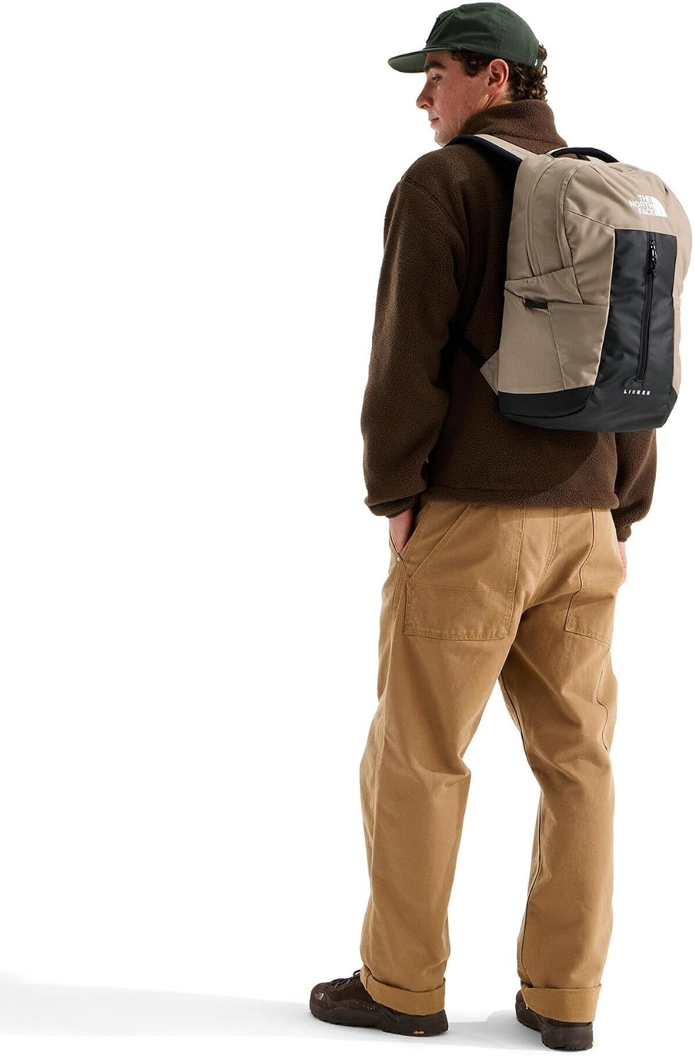 image:imageThe North Face Lichen Daypack Everyday Commuter Backpack Laptop Sleeve Water Bottle Pockets Center Front Pouch Pacific TealTNF Black One SizeGarnetTnf Black
