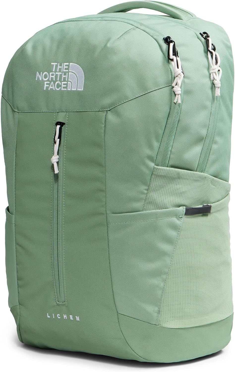 image:imageThe North Face Lichen Daypack Everyday Commuter Backpack Laptop Sleeve Water Bottle Pockets Center Front Pouch Pacific TealTNF Black One SizeSlate MossTnf White