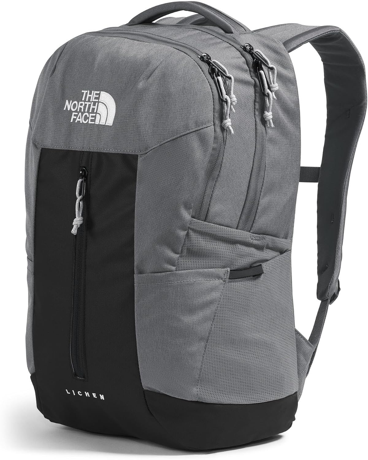 image:imageThe North Face Lichen Daypack Everyday Commuter Backpack Laptop Sleeve Water Bottle Pockets Center Front Pouch Pacific TealTNF Black One SizeSmoked Pearl Dark HeatherTnf Black