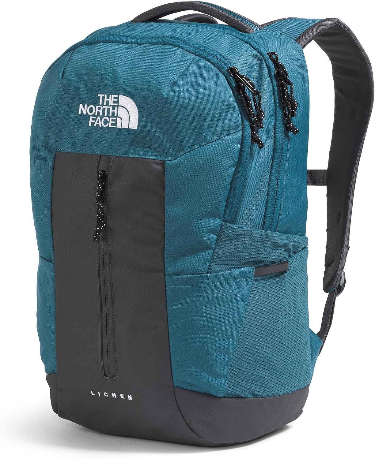 image:imageThe North Face Lichen Daypack Everyday Commuter Backpack Laptop Sleeve Water Bottle Pockets Center Front Pouch Pacific TealTNF Black One SizeSpaceAnthracite Grey