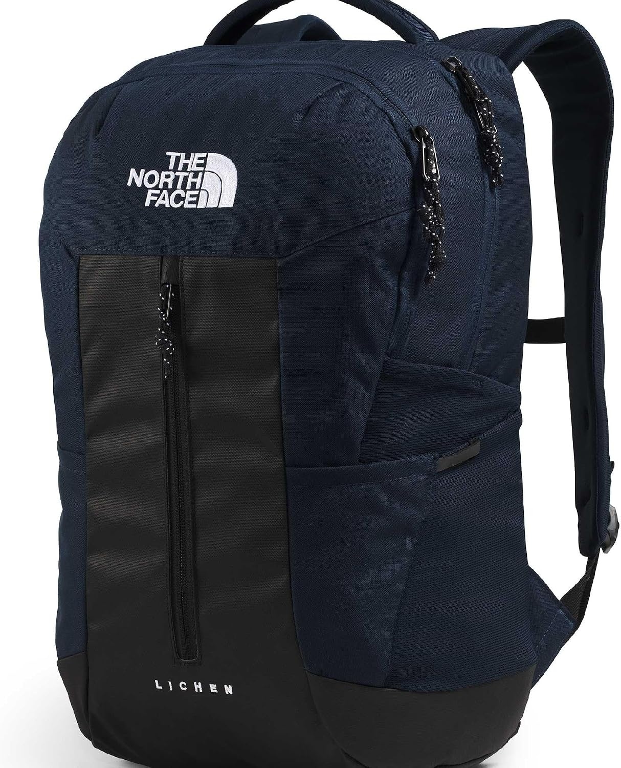 image:imageThe North Face Lichen Daypack Everyday Commuter Backpack Laptop Sleeve Water Bottle Pockets Center Front Pouch Pacific TealTNF Black One SizeSummit NavyTnf Black