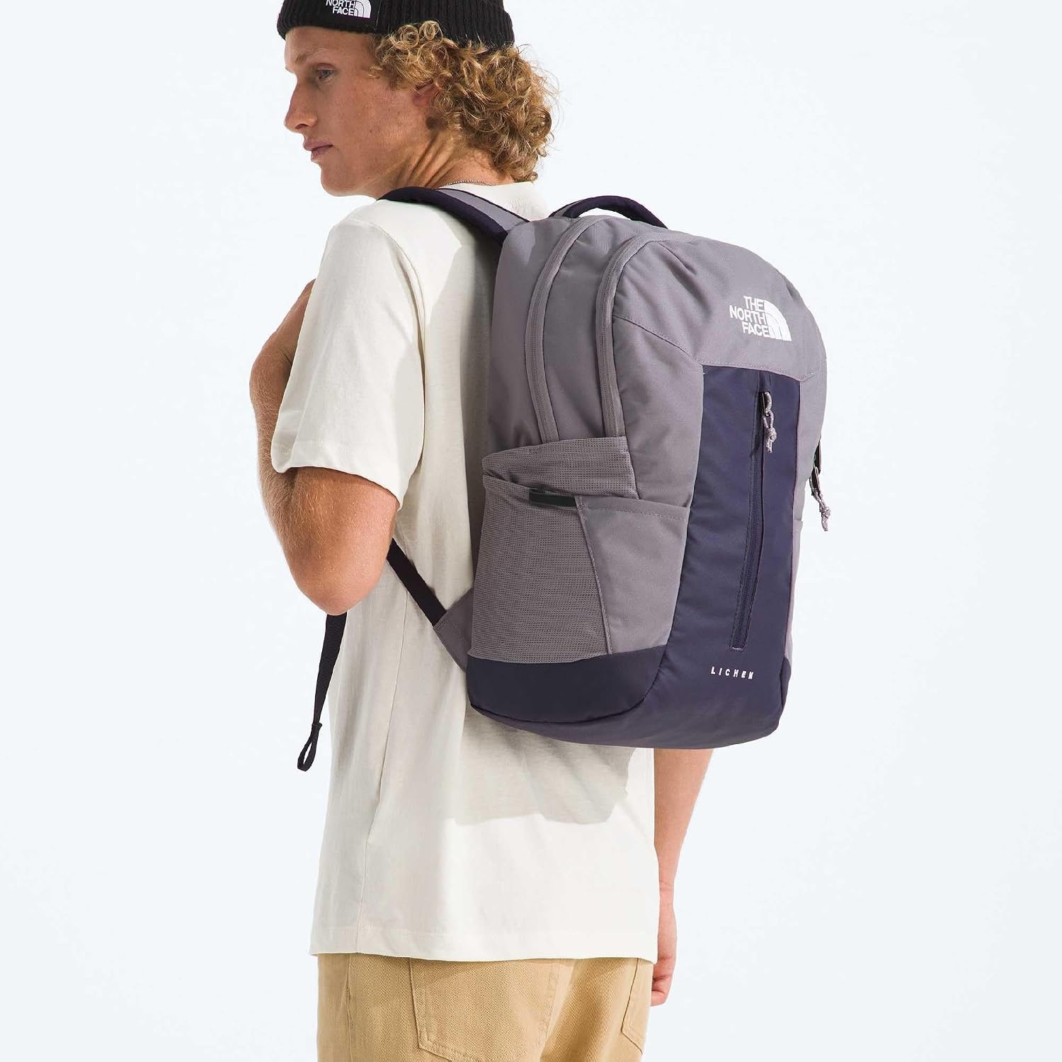 image:imageThe North Face Lichen Daypack Everyday Commuter Backpack Laptop Sleeve Water Bottle Pockets Center Front Pouch Pacific TealTNF Black One SizeTranscendent GreyEndless Dusk